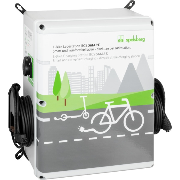 Spelsberg BCS Smart E-Bike Ladestation grau RAL 7035 58012201