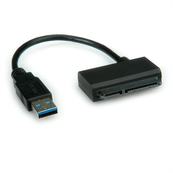 roline 12.02.1043 USB 3.2 Gen 1 zu SATA 6.0 Gbit/s Konverter