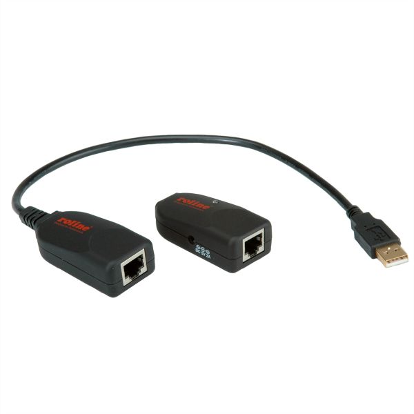 roline 12.04.1100 USB 2.0 Verlängerung über RJax. 50m 45 Meter