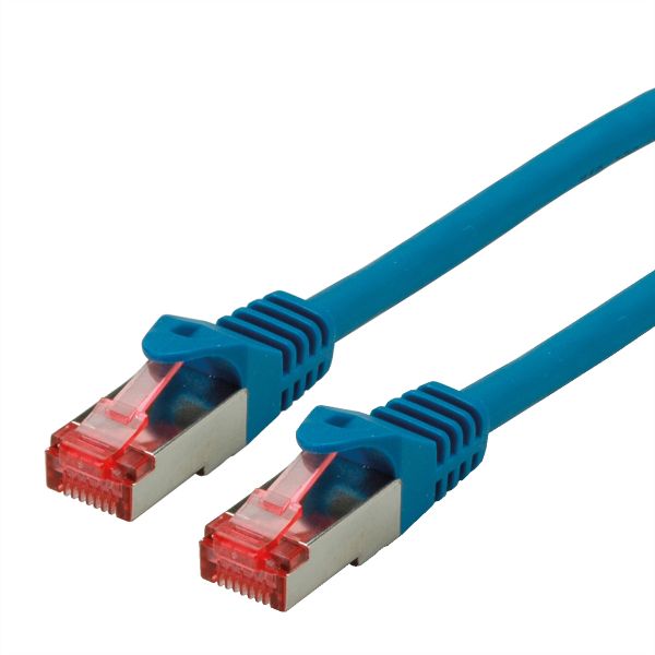 roline 21.15.2645 Patchkabel Kat.6 S/FTP (PiMF) Component Level LSOH blau 5 Meter