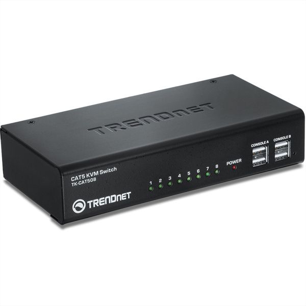 TRENDnet TK-CAT508 TRENDnet 8-Port KVM Switch CAT5