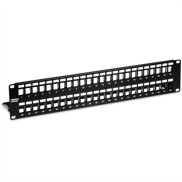 TRENDnet TC-KP48S TRENDnet Patch Panel 48-Port Blank Keystone geschirmt