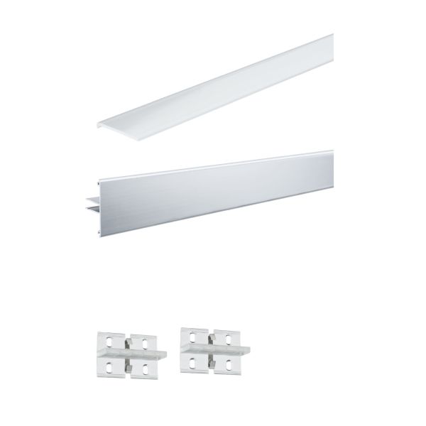 Paulmann 705.20 LED Strip Profil Duo 1m Alu eloxiert