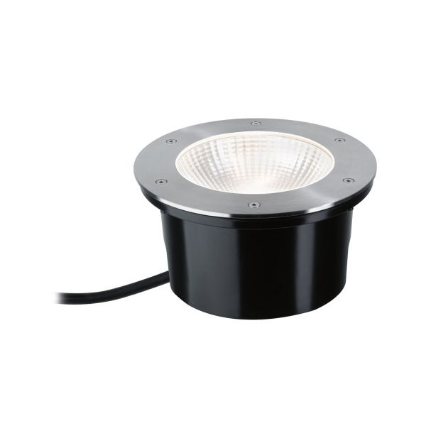 Paulmann 946.55 LED Bodeneinbauleuchte Durea  IP67 rund 213mm 3000K 12,5W 870lm 230V Edelstahl Metall