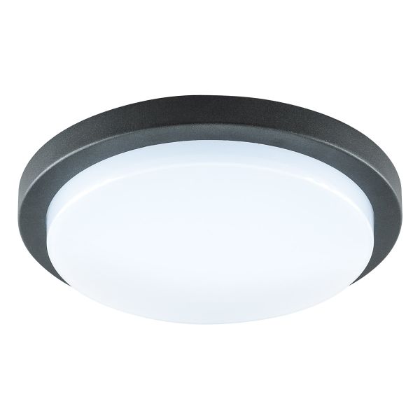 EVN LED-Anbauleuchte 3000K IP54 anthrazit