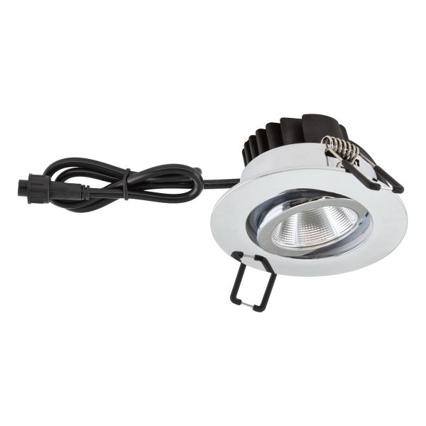 EVN LED-Einbauleuchte IP65 350mA 4000K chrom