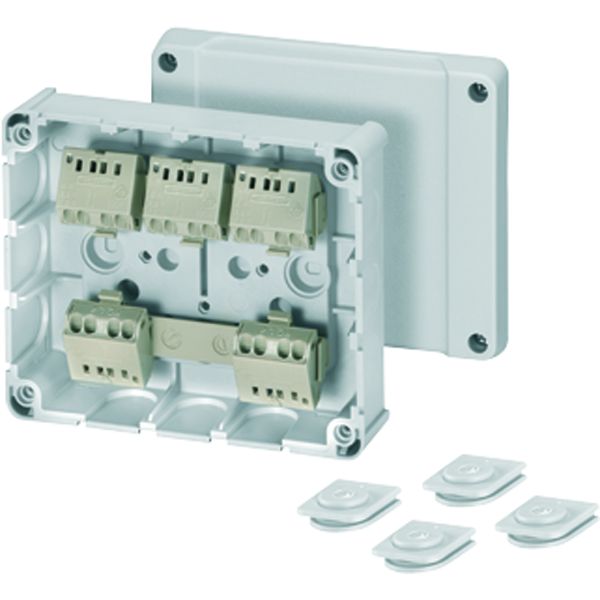 Hensel 60000765 Kabelabzweigkasten 1,5-2,5 qmm 3phasig, 5pol. Steck-Klemme