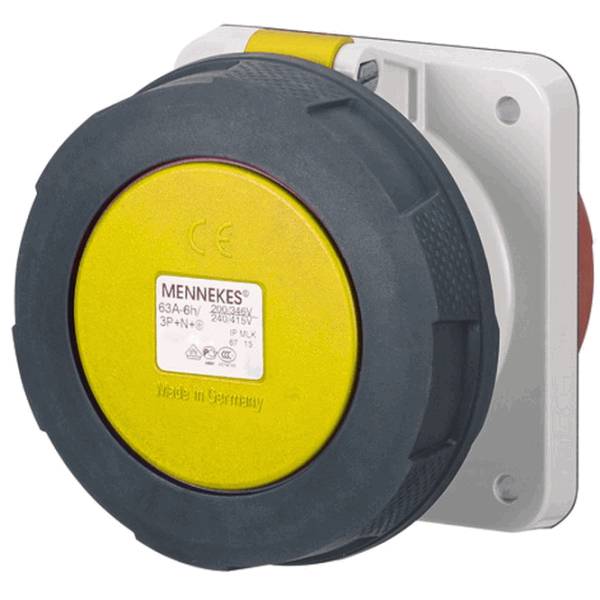 Mennekes 1122A Anbaudose 63A 4p 4h 110V IP67