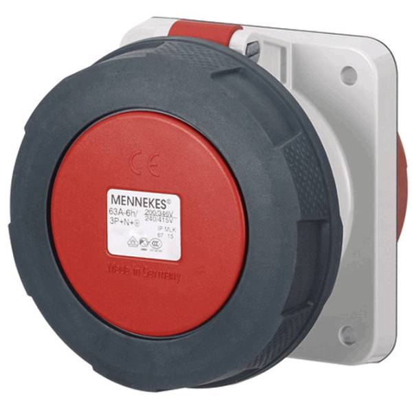 Mennekes 1457P Anbaudose TA 125A 4p 6h 400V IP67