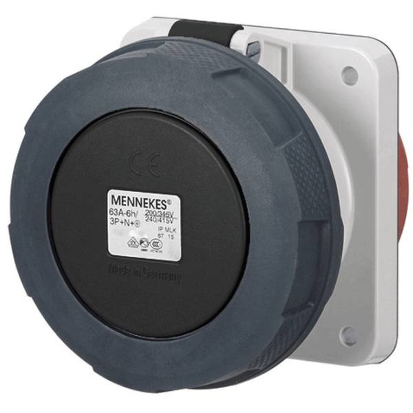 Mennekes 1458P Anbaudose TA 125A 4p 7h 500V IP67