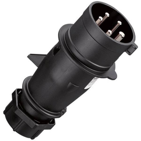 Mennekes 21421ZA Stecker AM-TOP 16A 5p 6h 400V IP44 HW/VN