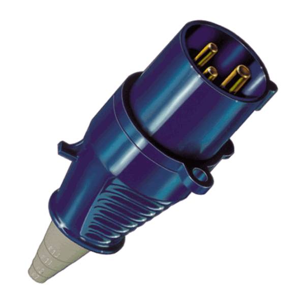 Mennekes 852 Stecker 16A 3p 6h 230V IP44