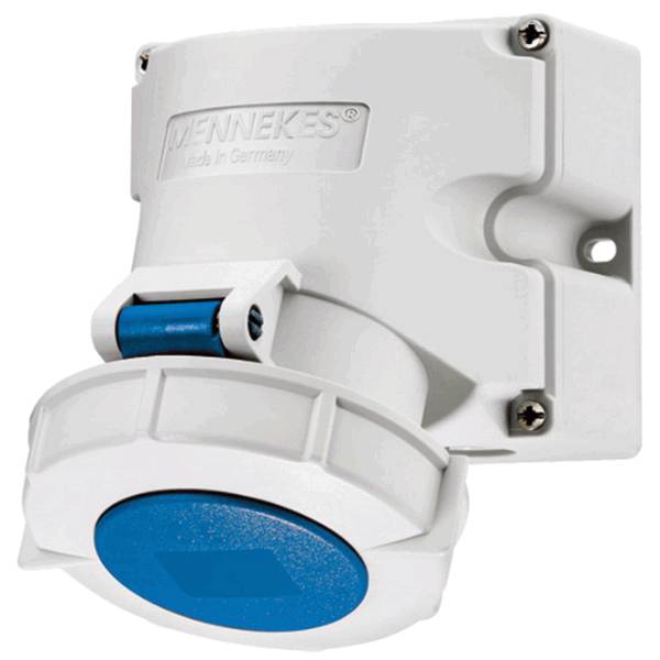 Mennekes 9141 Wanddose TwinCONTACT 16A 5p 9h 230V IP67