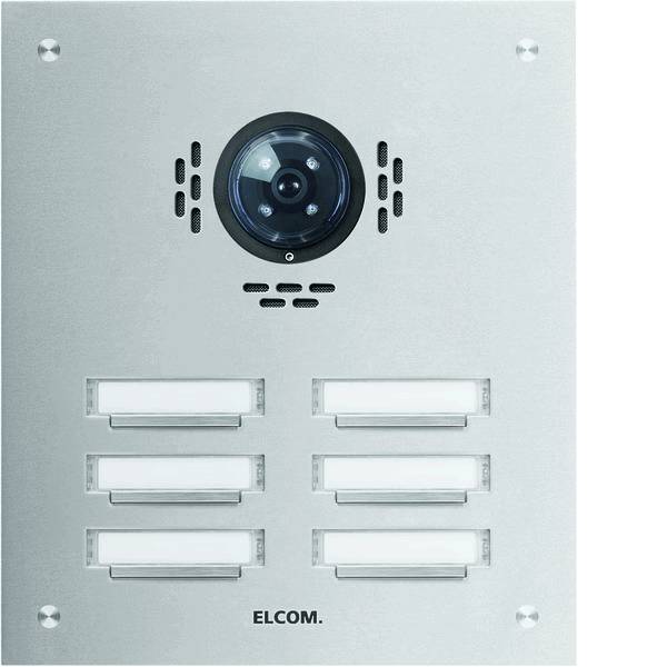 Elcom TVM-6/2 Außenstation für BTC 6/2 UP Edelstahl ESTA 5106181BTC