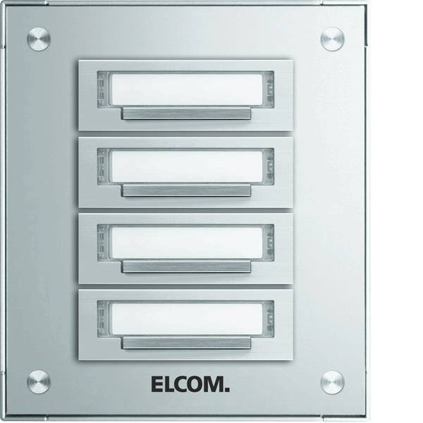 Elcom KAP-4/1 Klingelplatte 4/1 AP STABILA 5704210