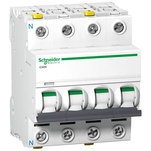 Schneider Electric A9F04710 Leitungsschutzschalter iC60N 3-polig+N 10A C-Charakteristik