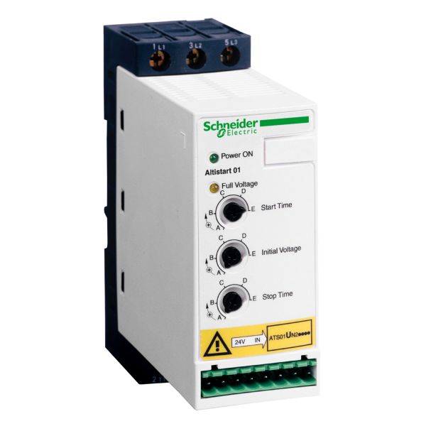 Schneider Electric ATS01N212QN Sanftanlasser für Asynchronmotor ATS01 12A 380-415V 5,5 KW