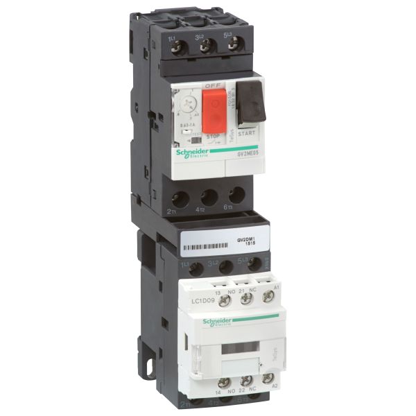 Schneider Electric GV2DM108BD Direktstarter 1,5kW/415V/AC3 24 V DC 1 Drehrichtung