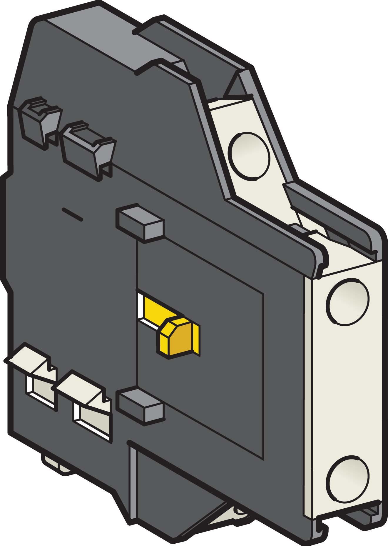 Schneider Electric LAD8N20 Hilfsschalterblock 2S Schraubklemmen