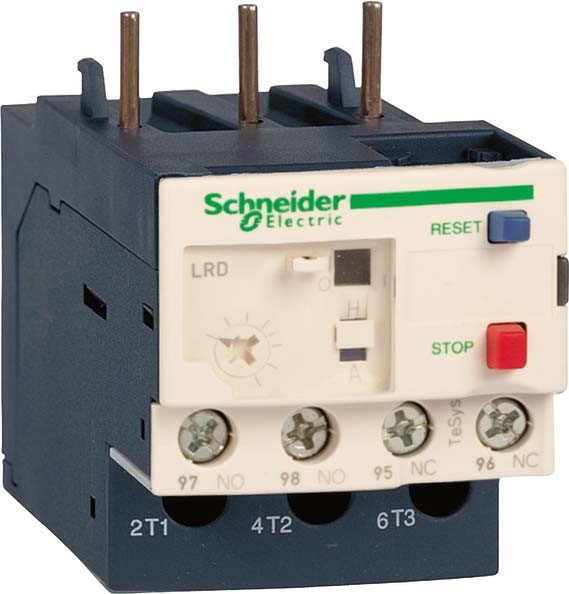 Schneider Electric LR3D04 Motorschutzrelais thermisch 0,4-0,63 A 1S+1Ö Kl 10 kein Differenzialschutz