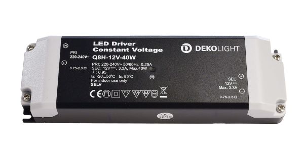 Deko-Light 862162 Netzgerät BASIC CV Q8H-12-40W