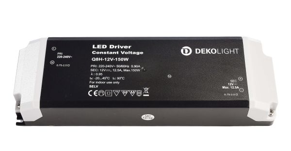 Deko-Light 862167 Netzgerät BASIC CV Q8H-12-150W