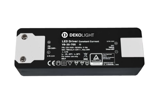 Deko-Light 862198 Netzgerät BASIC CC V8-30-700mA/30W