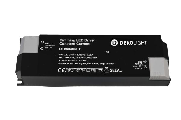 Deko-Light 862210 Netzgerät BASIC DIM CC D105045NTF/45W