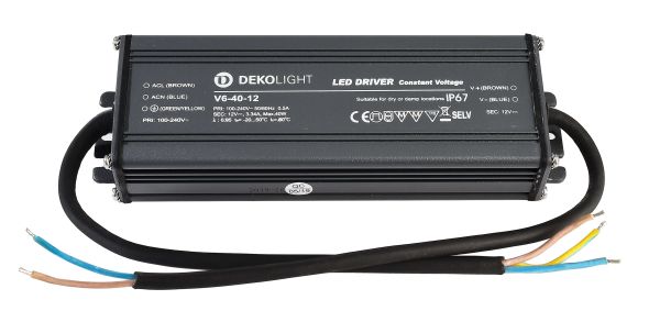 Deko-Light 872082 Netzgerät IP CV V6-40-12