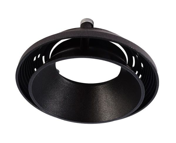 Deko-Light 930371 Zubehör Reflektor Ring II Schwarz für Serie Uni