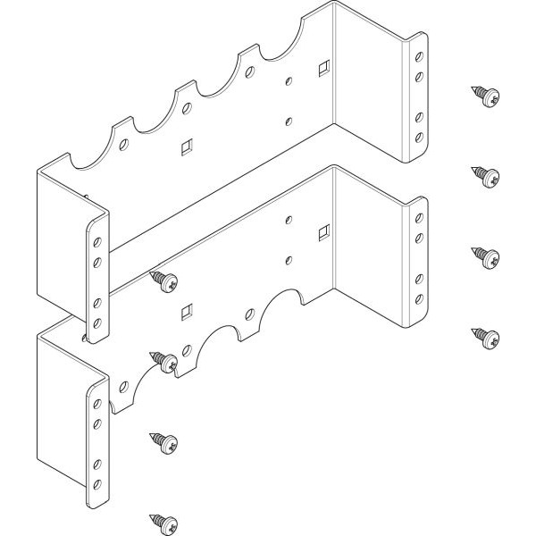 ABN FMT13150FN5 Montage traverse flach 1FB/3RE LS 5 für LSS/LTS SE 400-630A 3/4 p 5 Stück