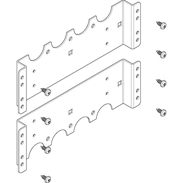 ABN FMT13150N5 Montage traverse tief 1FB/3RE LS 5 für Lastschalter 400-630A 3p 5 Stück