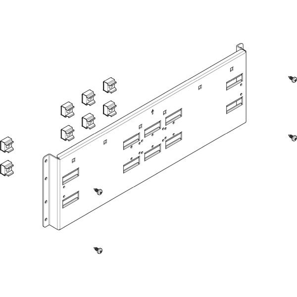 ABN FMT23322N Montage traverse tief 2FB/3RE NH für 2x NH2-Trenner