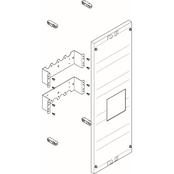 ABN MF15950 ESPRO-Modul flach BxH:250x750mm für SAS 185mm und LSS 400-630A 3/4p