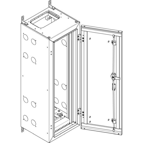 ABN NT16E Wandgehäuse geerdet IP55 BxHxT 340x990x340mm