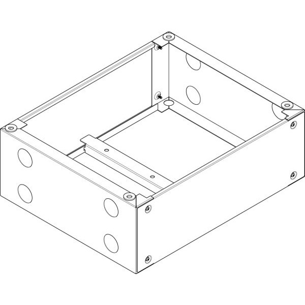 ABN US220 Standsockel RAL7022 B590xH200xT500mm