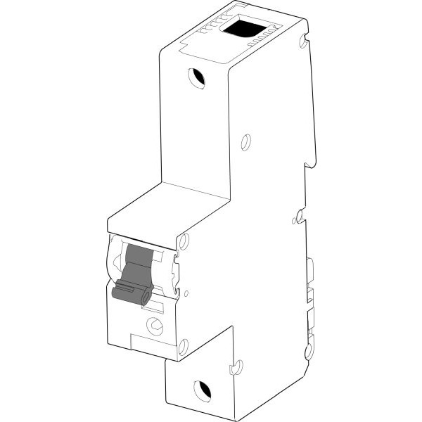 ABN XHA125-5 SHU-Schalter/1-polig/25A Hutschienenmontage Charakteristik E / ABN