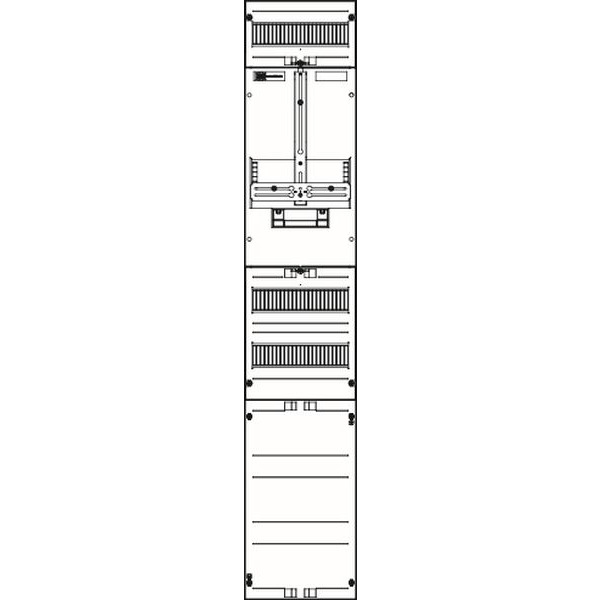 ABN ZM19X005N Wandlerzählerfeld Universell 1ZP 1350x250mm UAR Prüfkl,pl