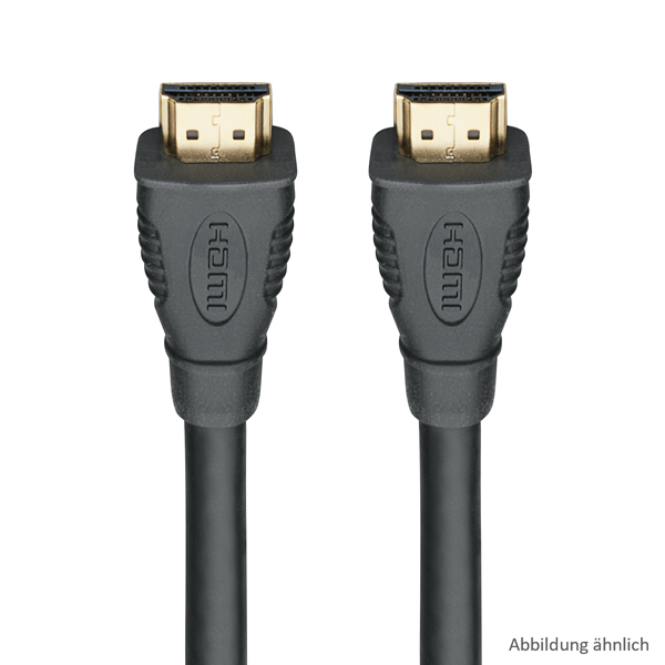 Rutenbeck 21860002 DisplayPort-Endgeräte-Anschlusskabel (Stecker/Stecker) 2 Meter schwarz