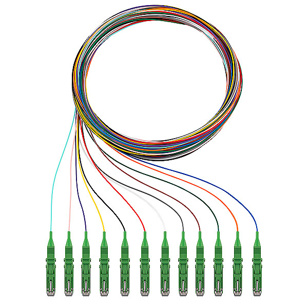 Rutenbeck 228041302 Pigtails 12xLSH APC 2 Meter