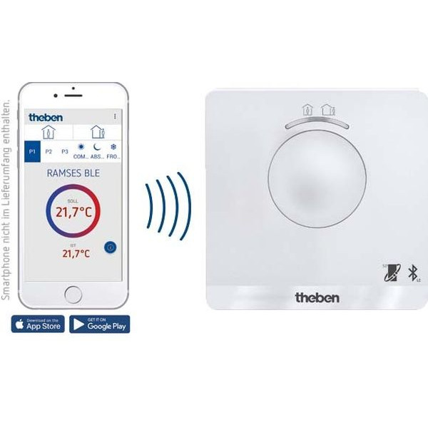 Theben 8169152 Uhrenthermostat RAMSES 816 BLE 3 Schaltbox 2x Relais