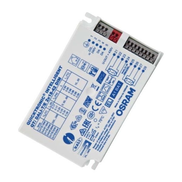 Osram QTI DALIT/E2x1842DIM EVG 90W