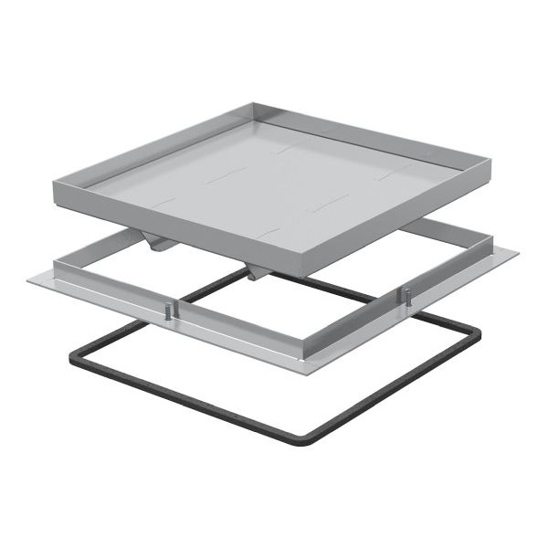 OBO Bettermann 7405936 Schwerlast-Rahmenkassette blind 282x282x25 RK SL2 V2 25