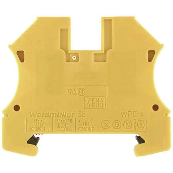 Weidmüller WPE 4 Schutzleiterklemme L=60mm