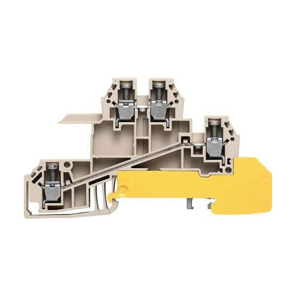 Weidmüller WDL 2.5/S/L/L/PE Verteilerklemme 84,5x6,1x49mm