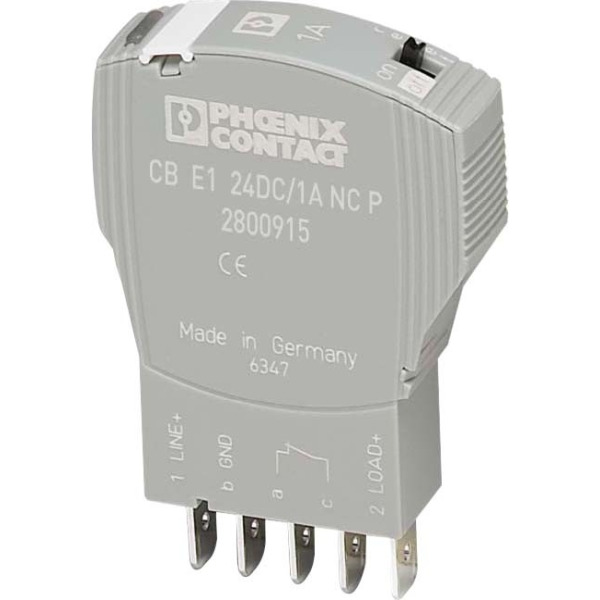 Phoenix Contact CB E1 24DC/6A NC P Geräteschutzschalter elektronisch