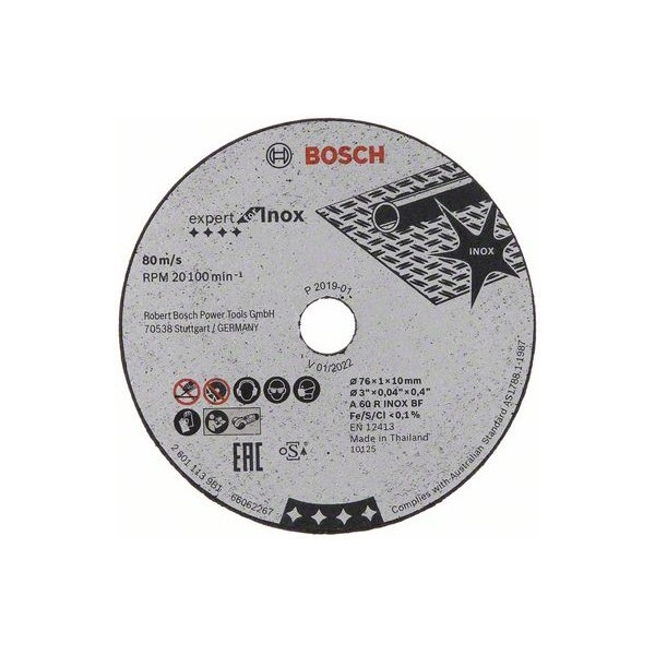 Bosch 2608601520 Trennscheibe 76x1x10mm