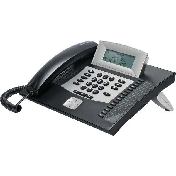 Auerswald COMfortel 1600 schwarz ISDN-Systemtelefon schwarz