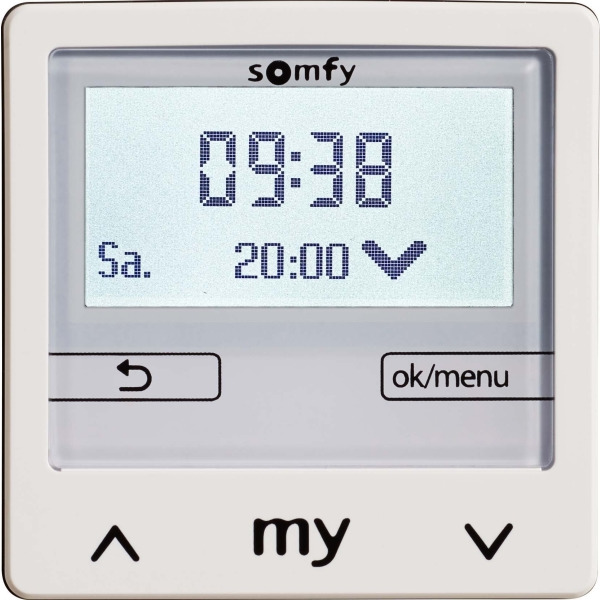 Somfy 1805284 Chronis Smoove IB+ Pure White o. Rahmen