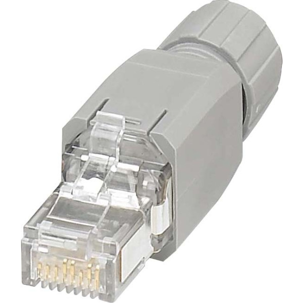 Phoenix Contact VS-PN-RJ45-5-Q/IP20 RJ45-Steckverbinder Cat5e 4-pol grau